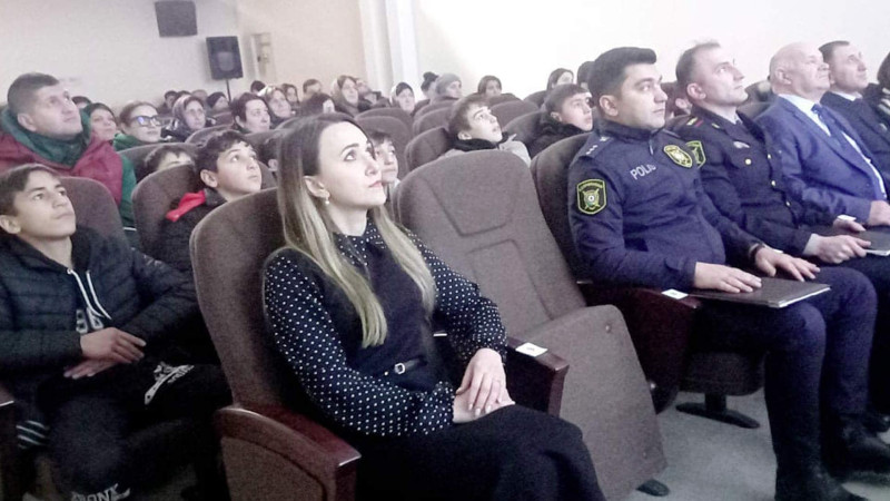 Qusar: məktəblilər narkomaniyanın fəsadları ilə bağlı məlumatlandırılıblar