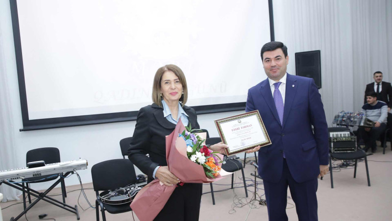 Xaçmaz: QHT sədri təltif edilib