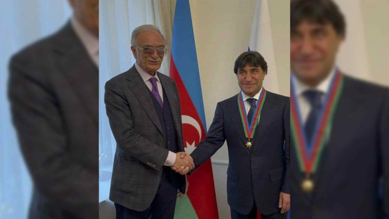 Qubalı iş adamı mükafatlandırılıb