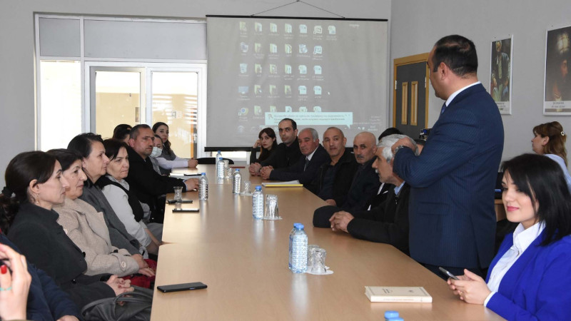 Quba: sertifikasiyada iştirak edəcək müəllimlərlə görüş baş tutub