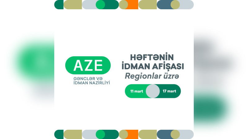 Şimal: “İdman festivalı”, cüdo birinciliyi və digər idman tədbirləri cari həftə keçiriləcək