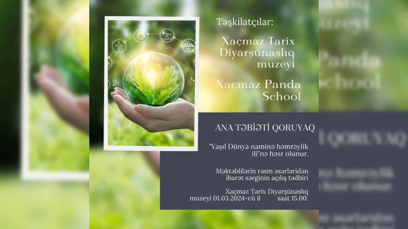 Xaçmazda rəsm sərgisi keçiriləcək