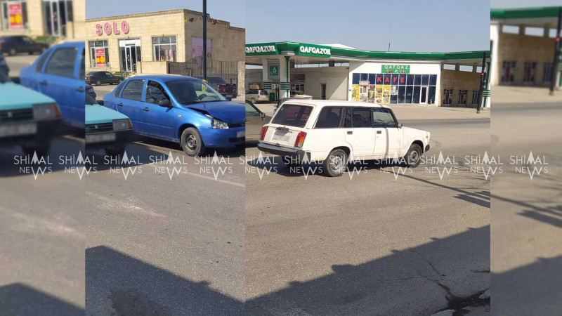Quba: “Qafqaz Oil”in qarşısında qəza baş verib