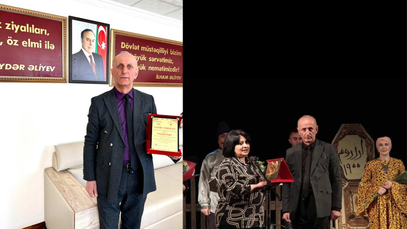 Qusar: Faiq Qardaşova Fəxri Fərman verilib