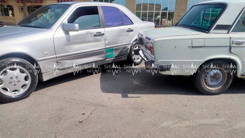 Xaçmazda avtomobil qəzası baş verib