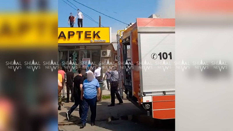 Xaçmaz: Bazarda 2 obyekt yanıb