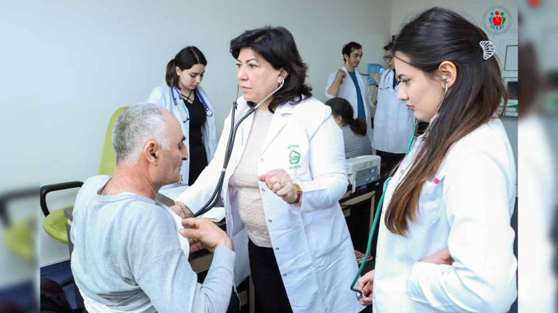 Şimal: şəhid ailə üzvləri və qazilər üçün tibbi aksiya təşkil edilib