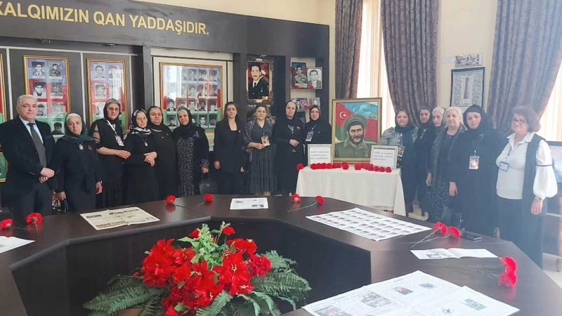 Quba: Milli Qəhrəman Albert Aqarunovun doğum günü qeyd edilib