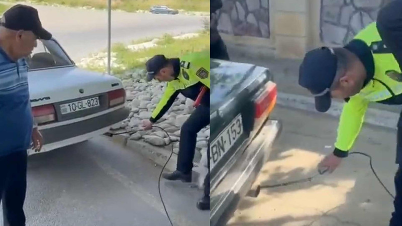 Qusar: Ətraf mühitə zərər verən sürücülər yoxlanılıblar