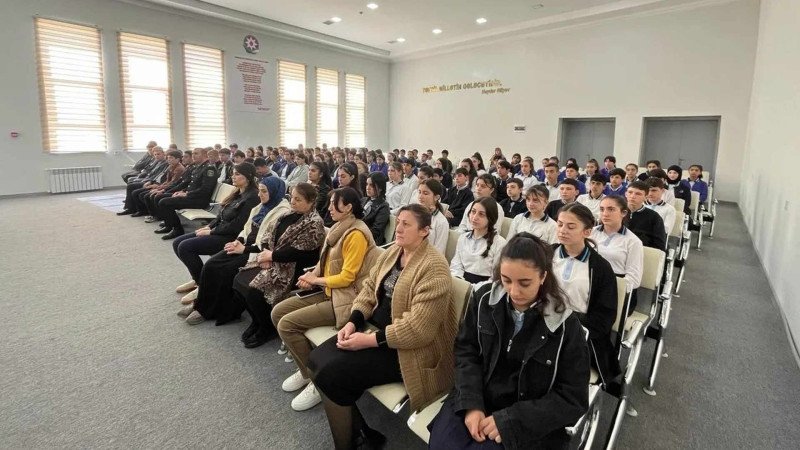 Quba: Narkomaniya ilə bağlı maarifləndirici görüş keçirilib