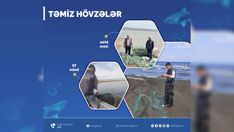 ETSN: Xaçmaz akvatoriyasında tor aşkar edilib