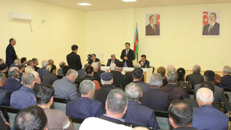 RİH: İsmayıllının Sumağallı kəndində qəbul baş tutub