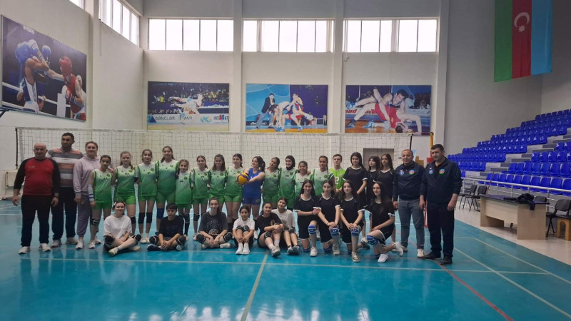 Qusar: Bakı, Xaçmaz və Qusar komandaları voleybol turnirinə qatılıb