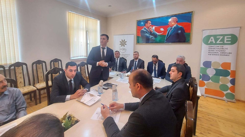 Qusar: İşsiz gənclərin məşğulluq problemlərinin həlli məqsədi ilə görüş keçirilib