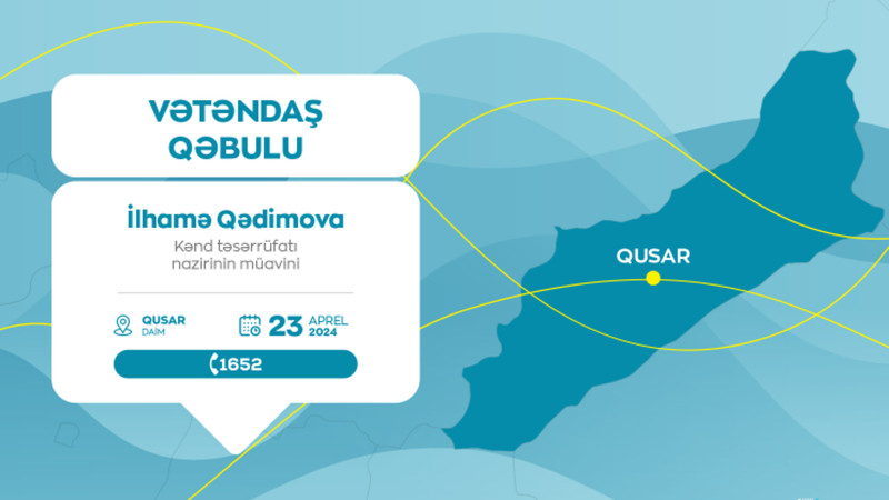 Qusar: Kənd təsərrüfatı nazirinin müavini sakinlərlə görüşəcək