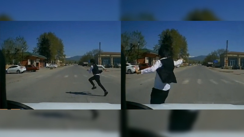 İsmayıllıda məktəbli özünü maşının qarşısına atdı