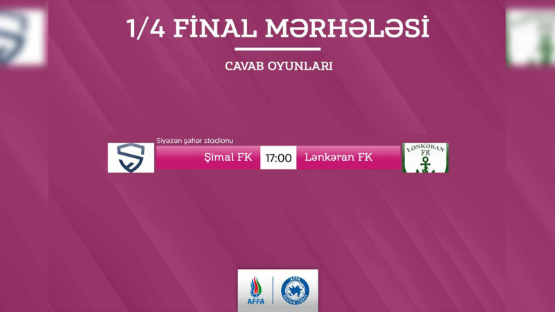 Region Liqası: “Şimal” FK “Lənkəran” FK ilə mübarizə aparacaq