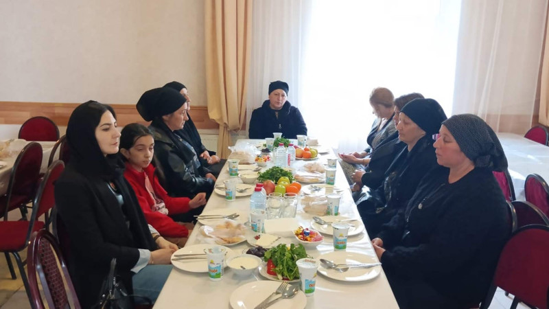 Qusar: Şəhid ailələri və qazilər üçün bayram süfrəsi açılıb