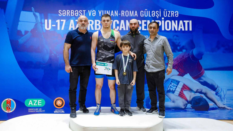 Qusar: Güləşçimiz Azərbaycan birincisi olub