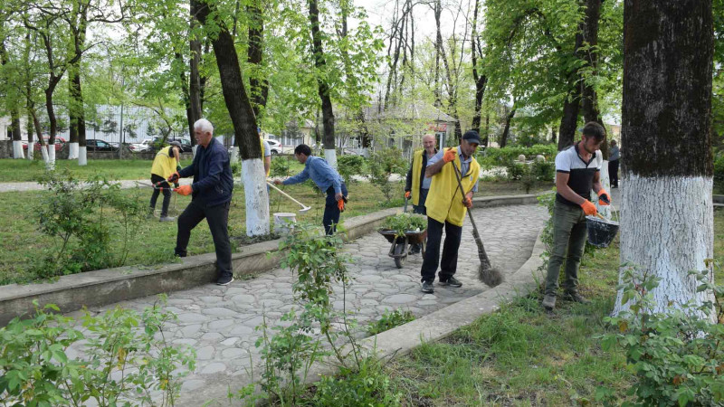 Quba: “Nizami” Parkında abadlıq işləri görülüb