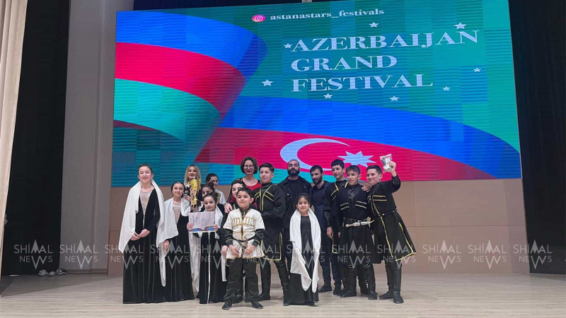 Xaçmaz: rəqqaslarımız Beynəlxalq çoxjanrlı musiqi festivalından medallarla qayıdıblar