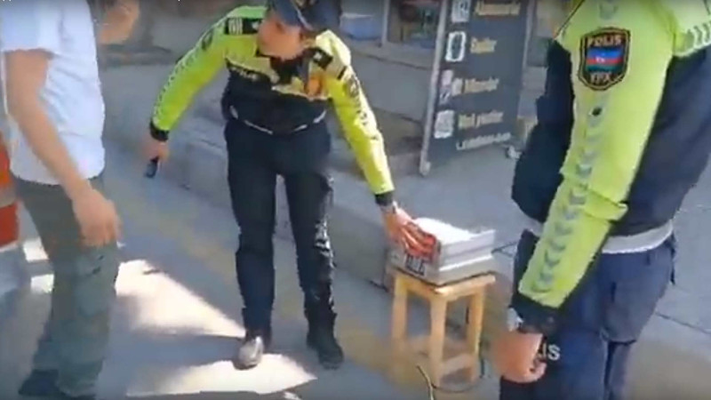 DYP: Xaçmazda avtomobillər yoxlanılıb