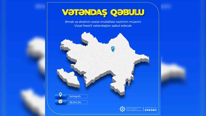 Nazir müavini Vüsal Nəsirli İsmayıllıya gələcək