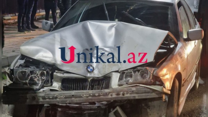İsmayıllı: Qəzaya uğrayan Niva aşıb
