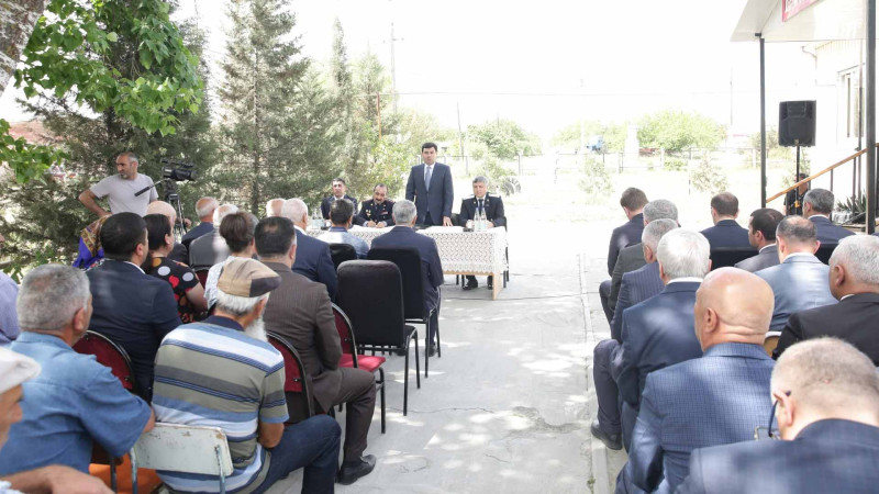 Xaçmaz RİH: Bayoba kəndində səyyar qəbul keçirilib