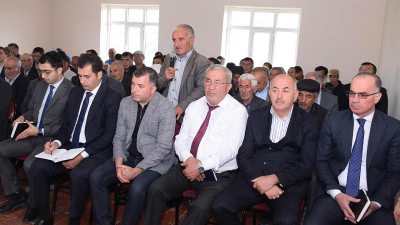 Quba RİH: Xaltan kəndində qəbul keçirilib