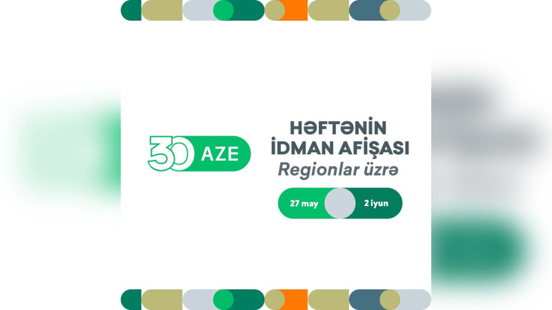 Şimal: İdman tədbirlərinin afişası təqdim edilib