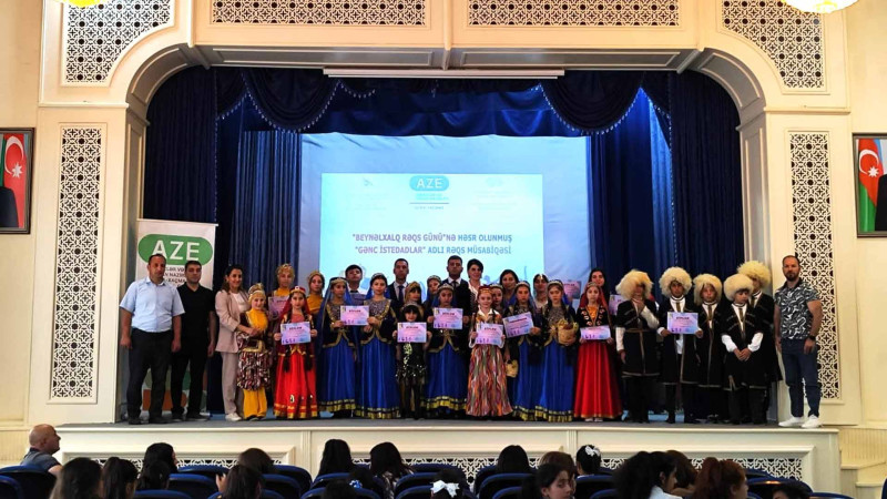 Şimal: “Gənc istedadlar” adlı rəqs müsabiqəsi keçirilib