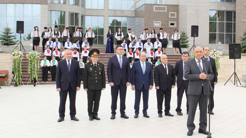 Heydər Əliyevin 101 illiyi münasibətilə Qusarda konsert keçirilib