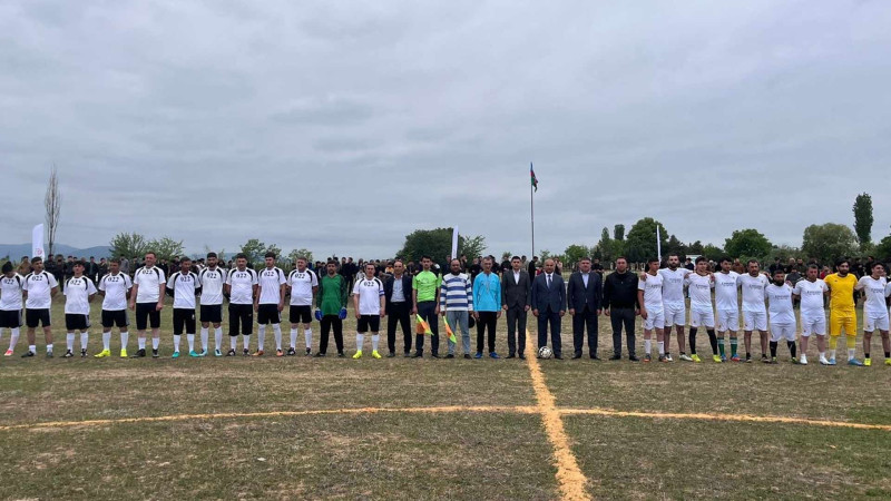 Quba: Bələdiyyələr arasında futbol yarışı keçirilir