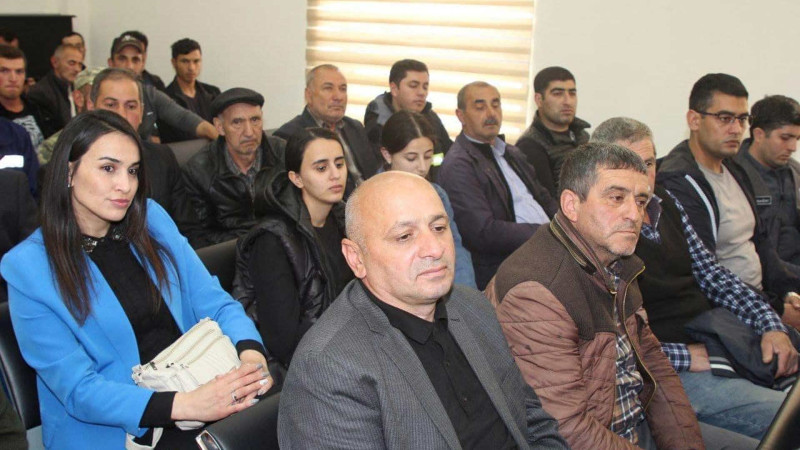 İsmayıllı RİH: Lahıc kəndində görüş keçirilib