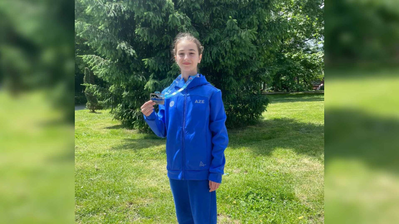 Quba: Məryəm Cəfərova Avropa oyunlarında gümüş medal qazanıb