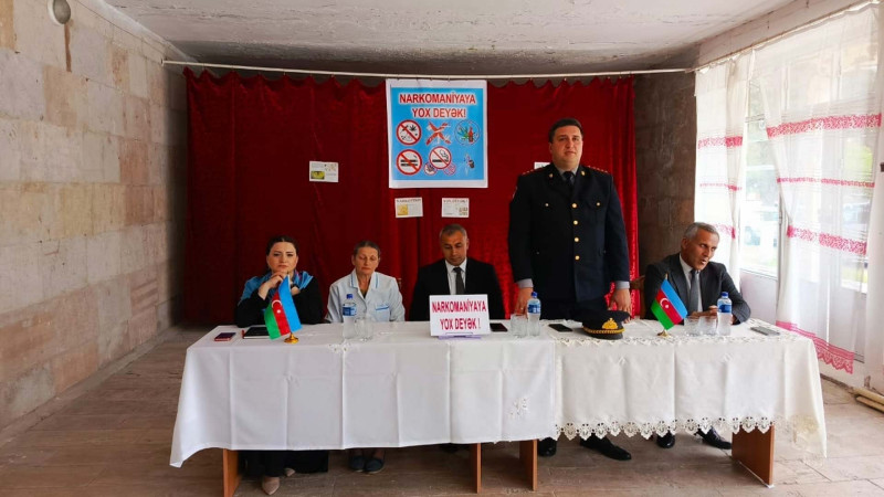 Xaçmaz gənclərinə narkomaniyadan danışılıb