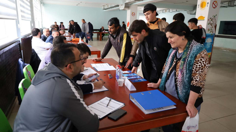 İsmayıllıda əmək yarmarkası təşkil edilib