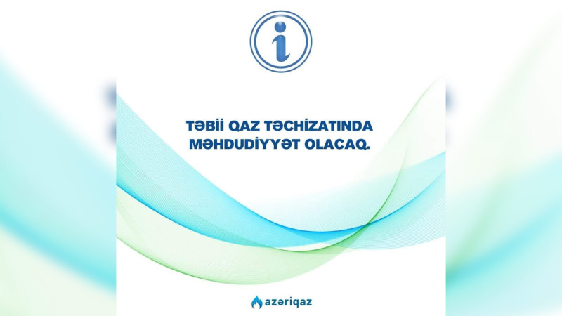 Xaçmaz və Qusarın qaz təminatında fasilə yaranacaq