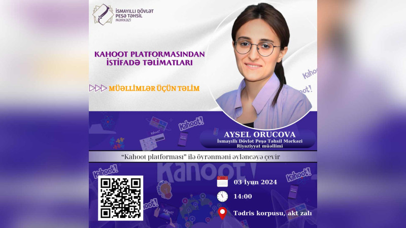 İsmayıllıda müəllimlər üçün təlim keçiriləcək