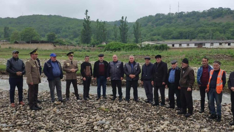 Şimal: Sel təhlükəsi ilə bağlı tədbirlər keçirilib