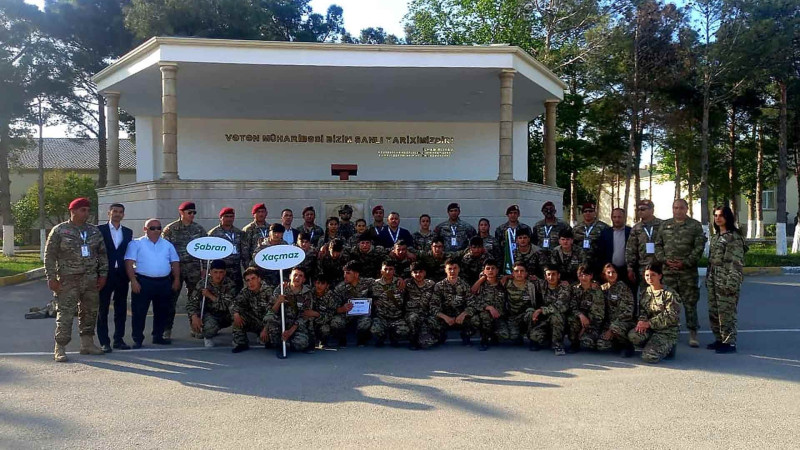 Xaçmaz komandası hərbi oyunlarda 1-ci olub