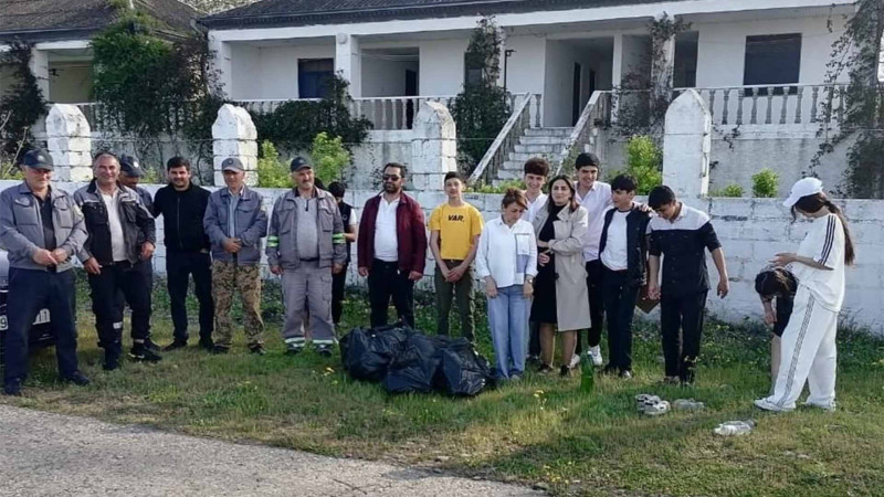 Xaçmaz: Gənclər təbiətə qayğı göstəriblər