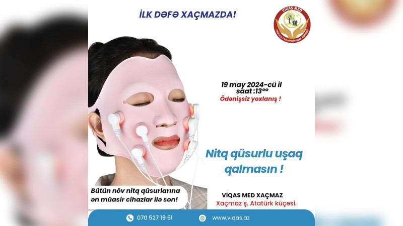 Xaçmazda nitq qüsuru ödənişsiz yoxlanılacaq