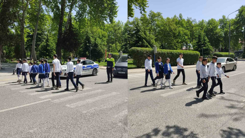 İsmayıllıda məktblilər yol hərəkətləri ilə tanış ediliblər