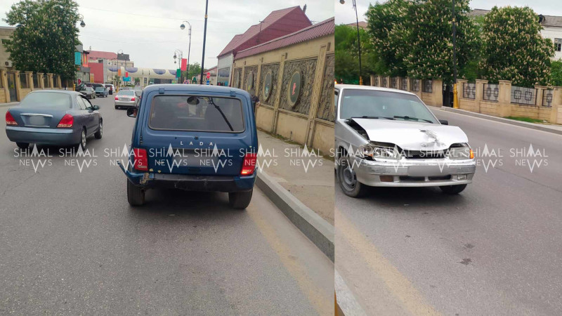 Quba: Heydər Əliyev prospektində qəza baş verib