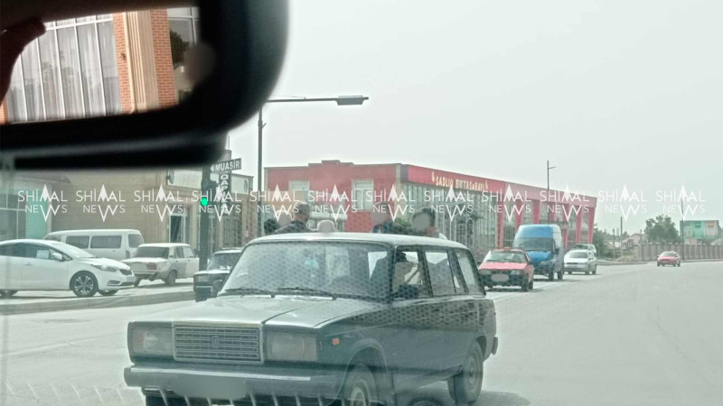 Xaçmazda 2 avtomobil toqquşub