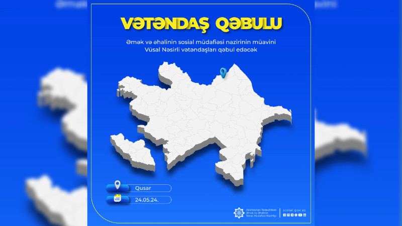 Qusar və : Nazir müavini sakinlərlə görüşəcək