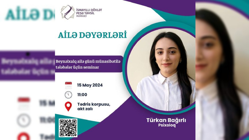 İsmayıllıda psixoloq tərəfindən seminar keçiriləcək