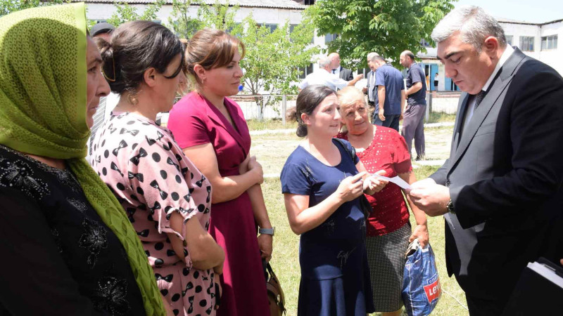 Quba RİH: Qamqamda səyyar qəbul keçirilib